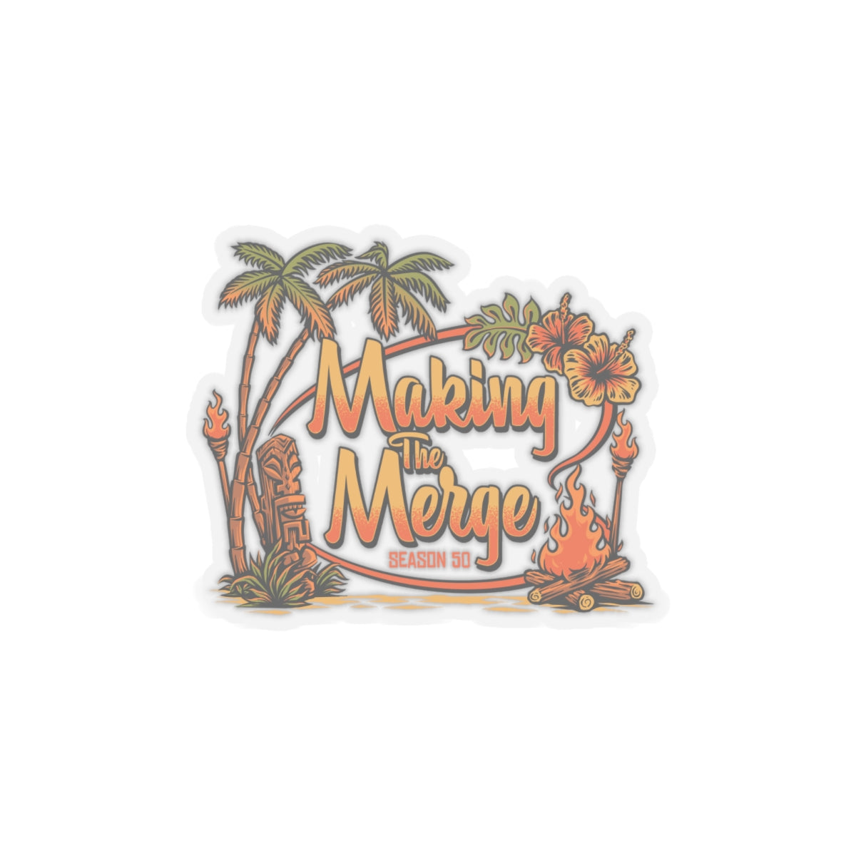 Sticker - 'Making the Merge' Season 50